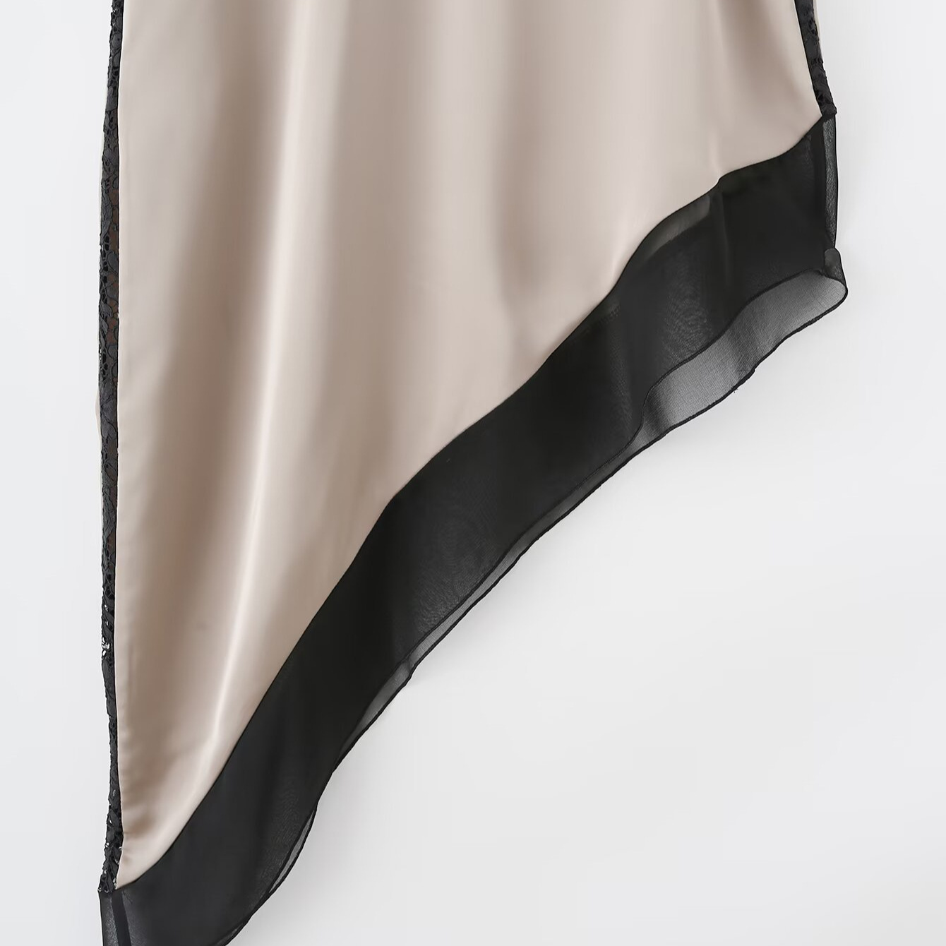 Sundress Women's Elegant Spaghetti Strap Patchwork Dress KUN-00014