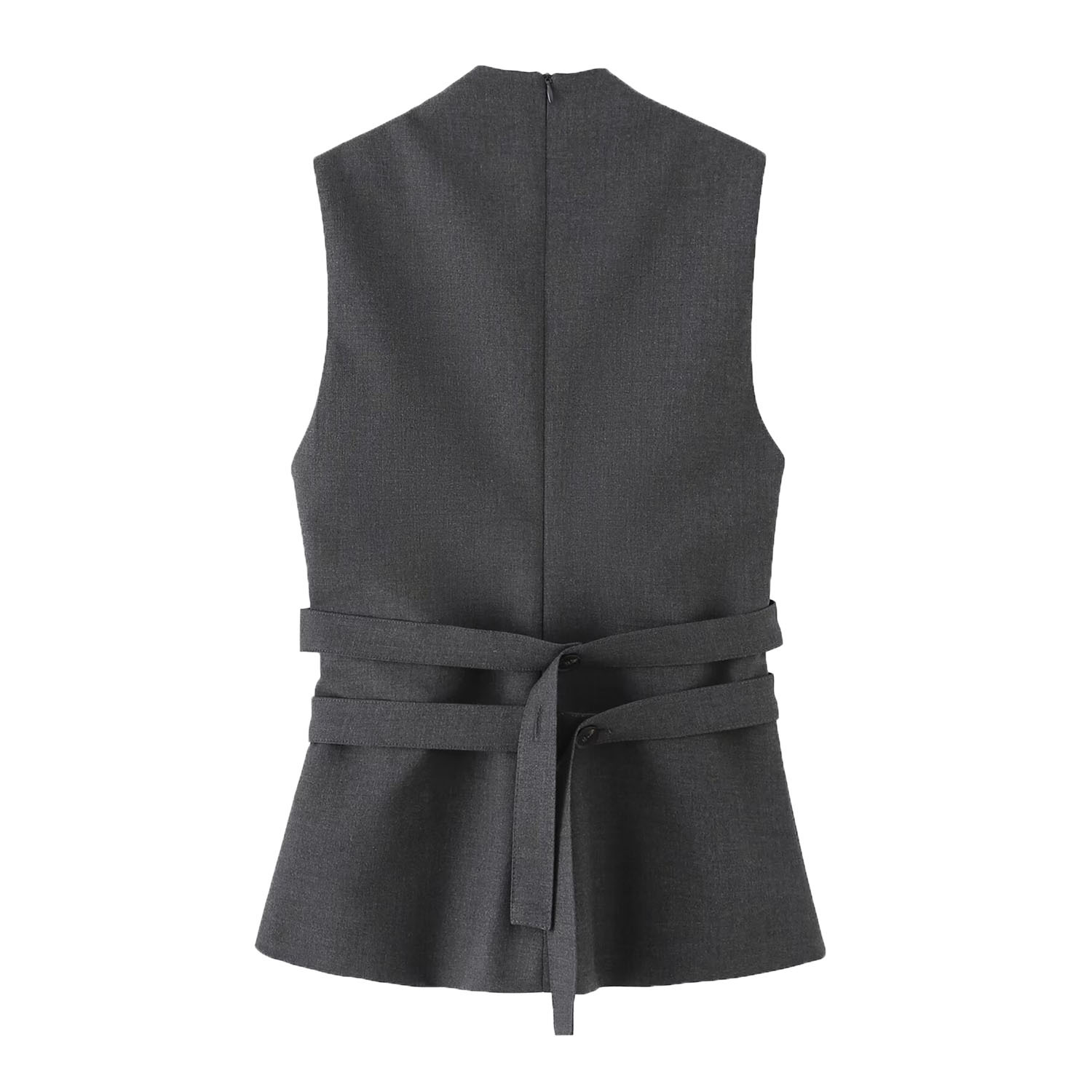 Sleeveless Knit Tank Top Button Down - Chic & Trendy KUN-00018