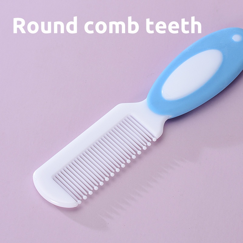 Gentle Baby Hair Brush & Comb Set for Newborns & Toddlers