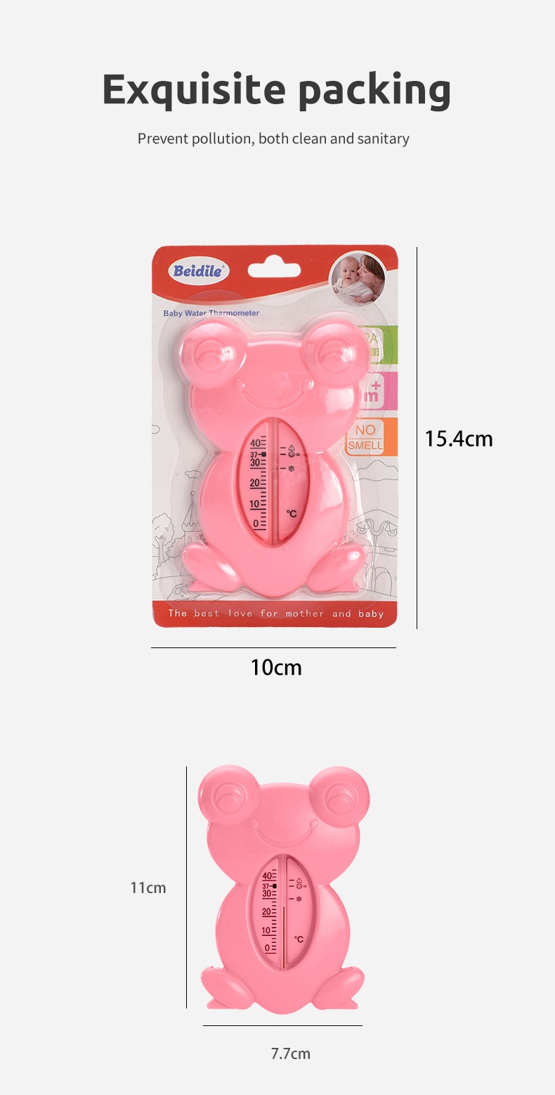 Baby Bath Water Thermometer Cute Frog Design