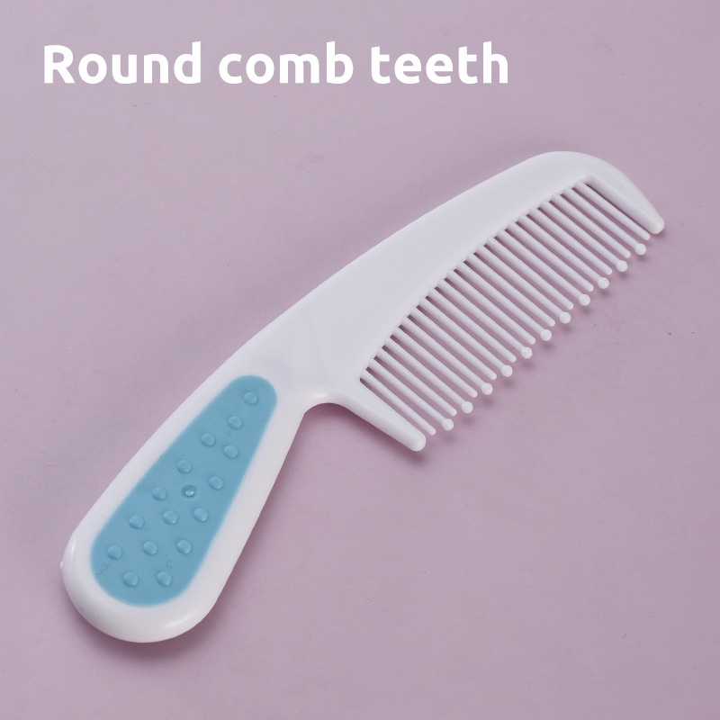Soft Baby Hair Brush & Comb Set – Gentle on Delicate Hair & Scalp for Newborns & Toddlers