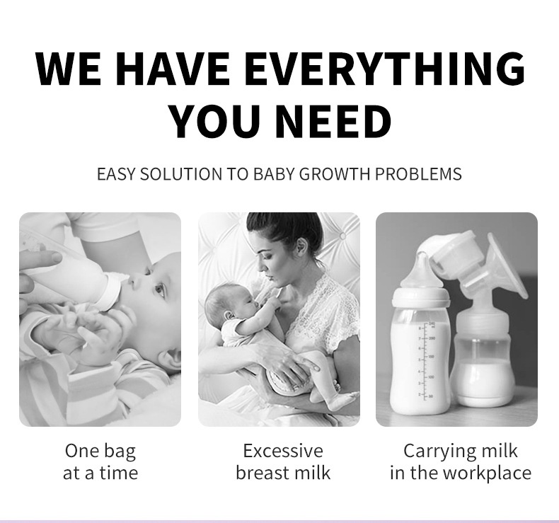 Beidile Breast Milk Storage Bags - 250ml (30 Count)