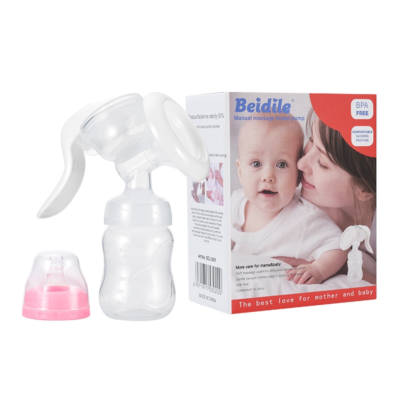 Manual Massage Breast Pump for New Moms