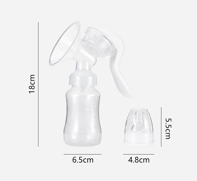 Manual Massage Breast Pump for New Moms