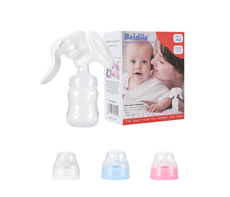 Manual Massage Breast Pump for New Moms