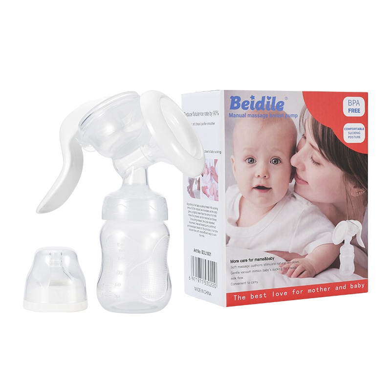 Manual Massage Breast Pump for New Moms