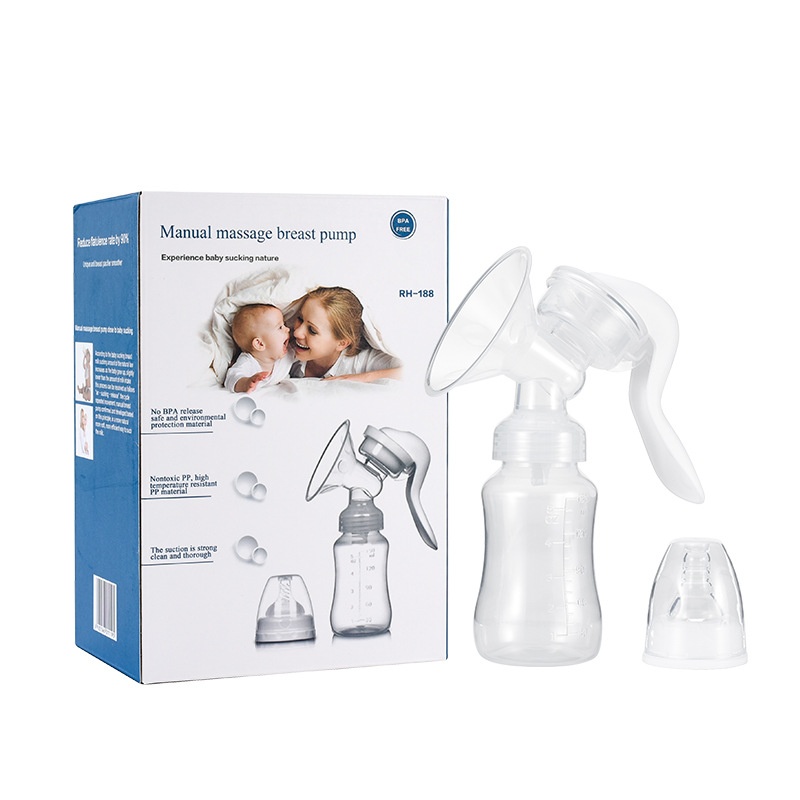 Manual Massage Breast Pump for New Moms
