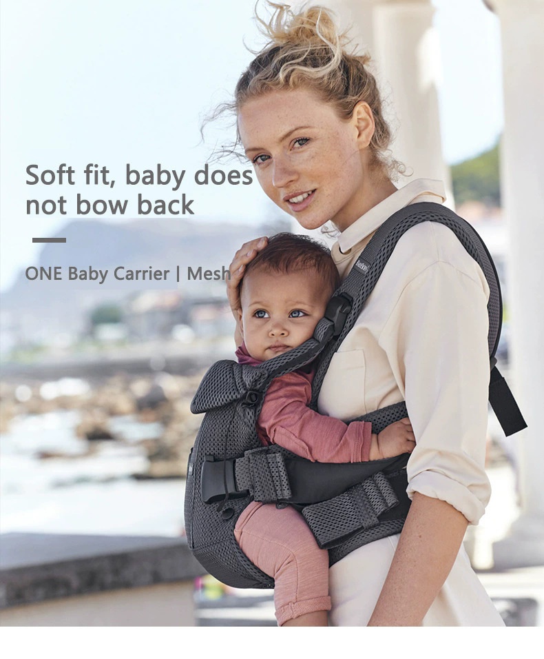 Ergonomic Baby Carriers for Newborns & Toddlers & Adjustable - Breathable Mesh Materials