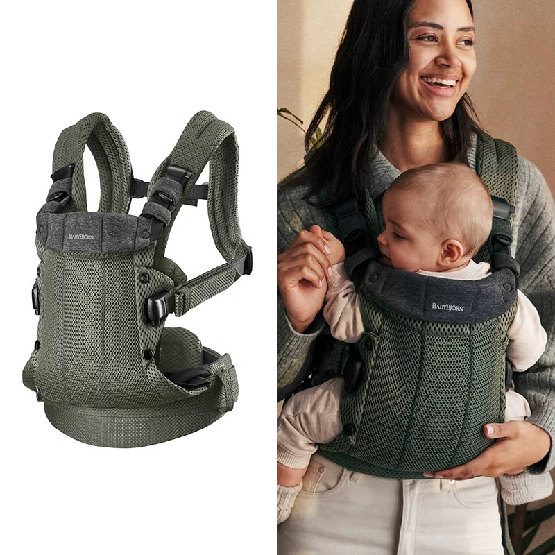 Ergonomic Baby Carriers for Newborns & Toddlers & Adjustable - Breathable Mesh Materials