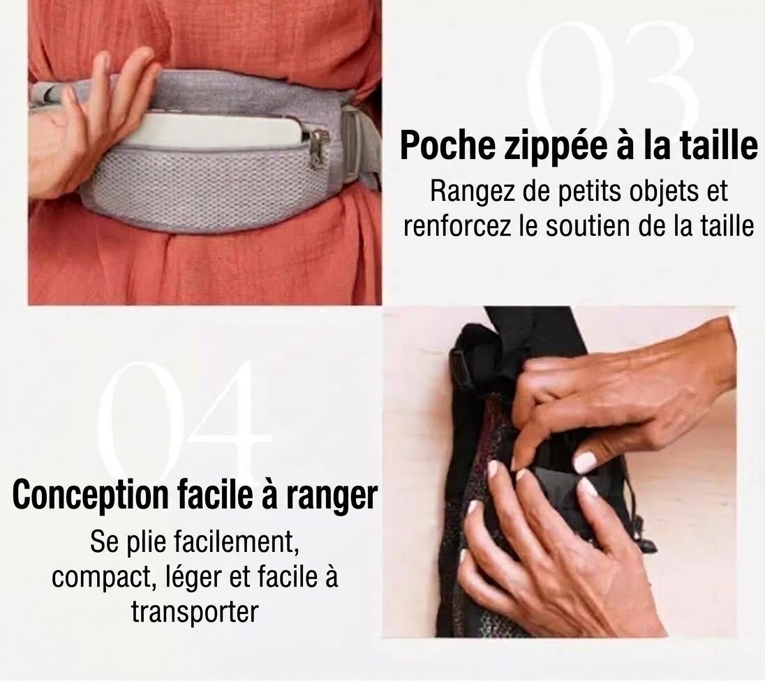 Porte-bébé respirant Ergobaby Aerloom - Ergonomique 3 en 1