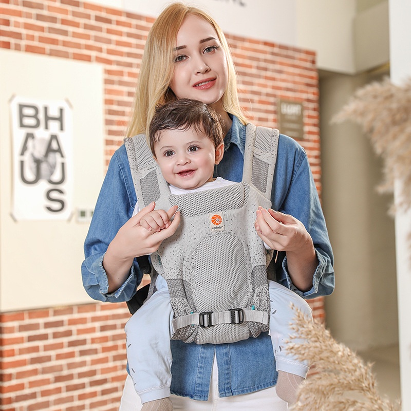 Ergobaby Aerloom Breathable Baby Carrier - 3-Way Ergonomic