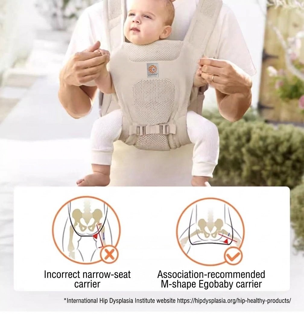Ergobaby Aerloom Breathable Baby Carrier - 3-Way Ergonomic