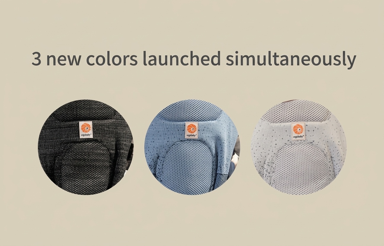 Ergobaby Aerloom Breathable Baby Carrier - 3-Way Ergonomic