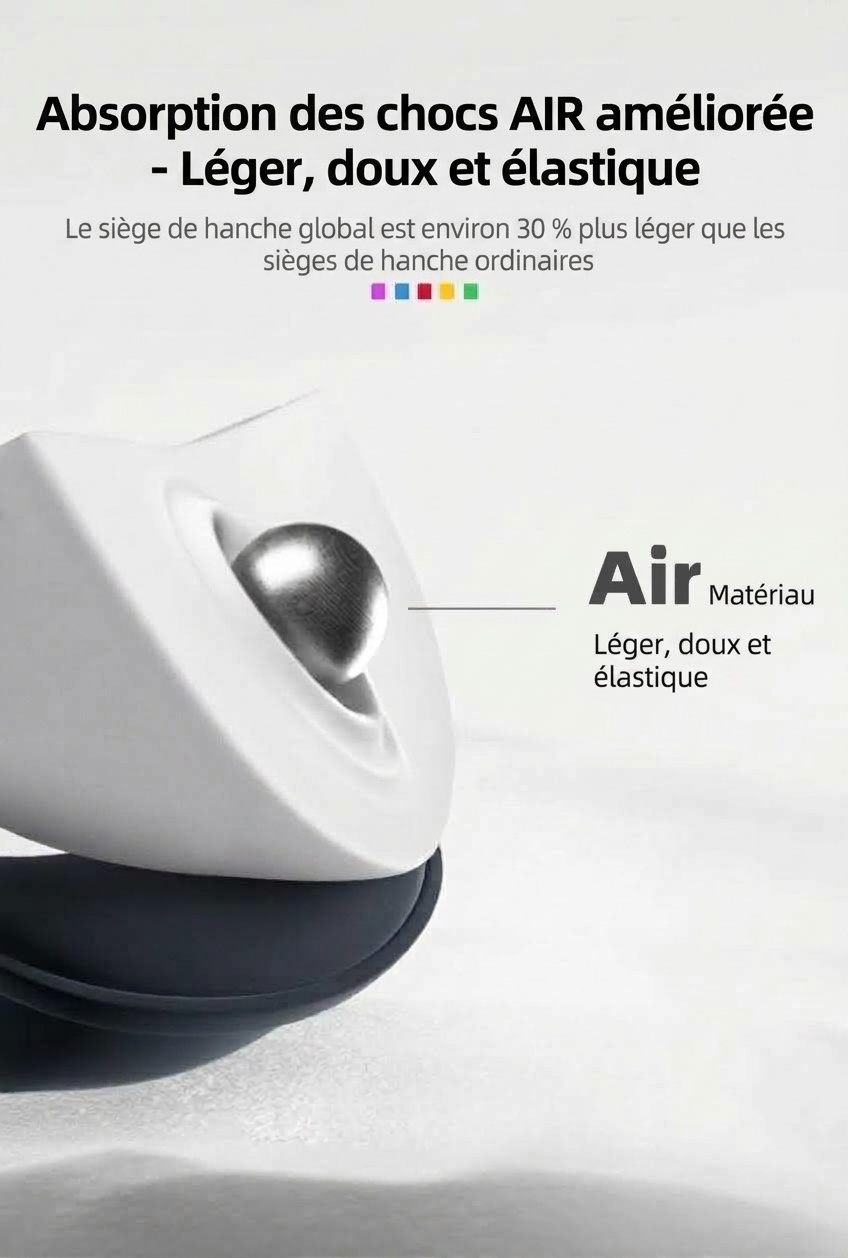 Porte-bébé ergonomique et siège de hanche - Réglable et respirant