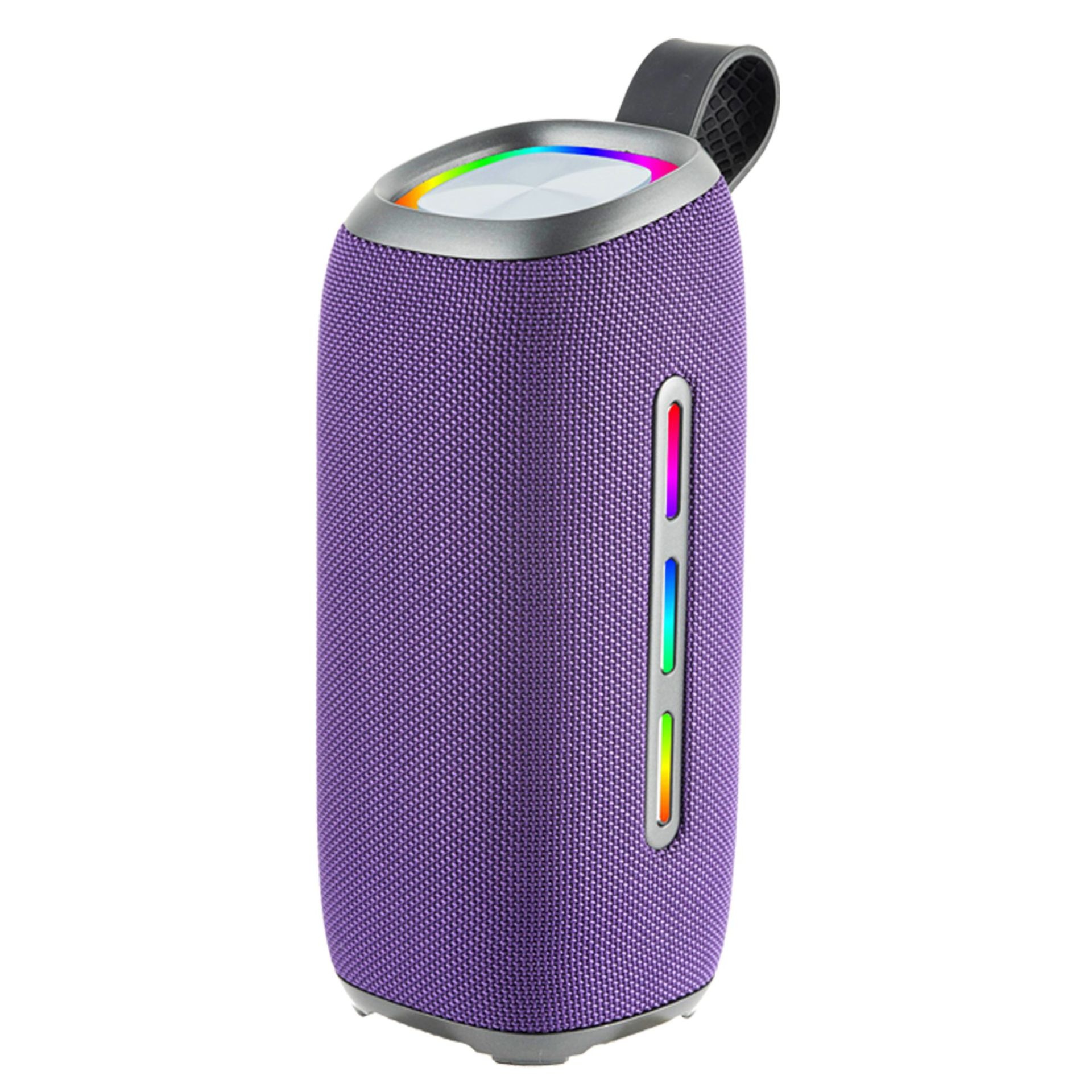 Waterproof Portable Bluetooth Speaker with Dynamic RGB Lights