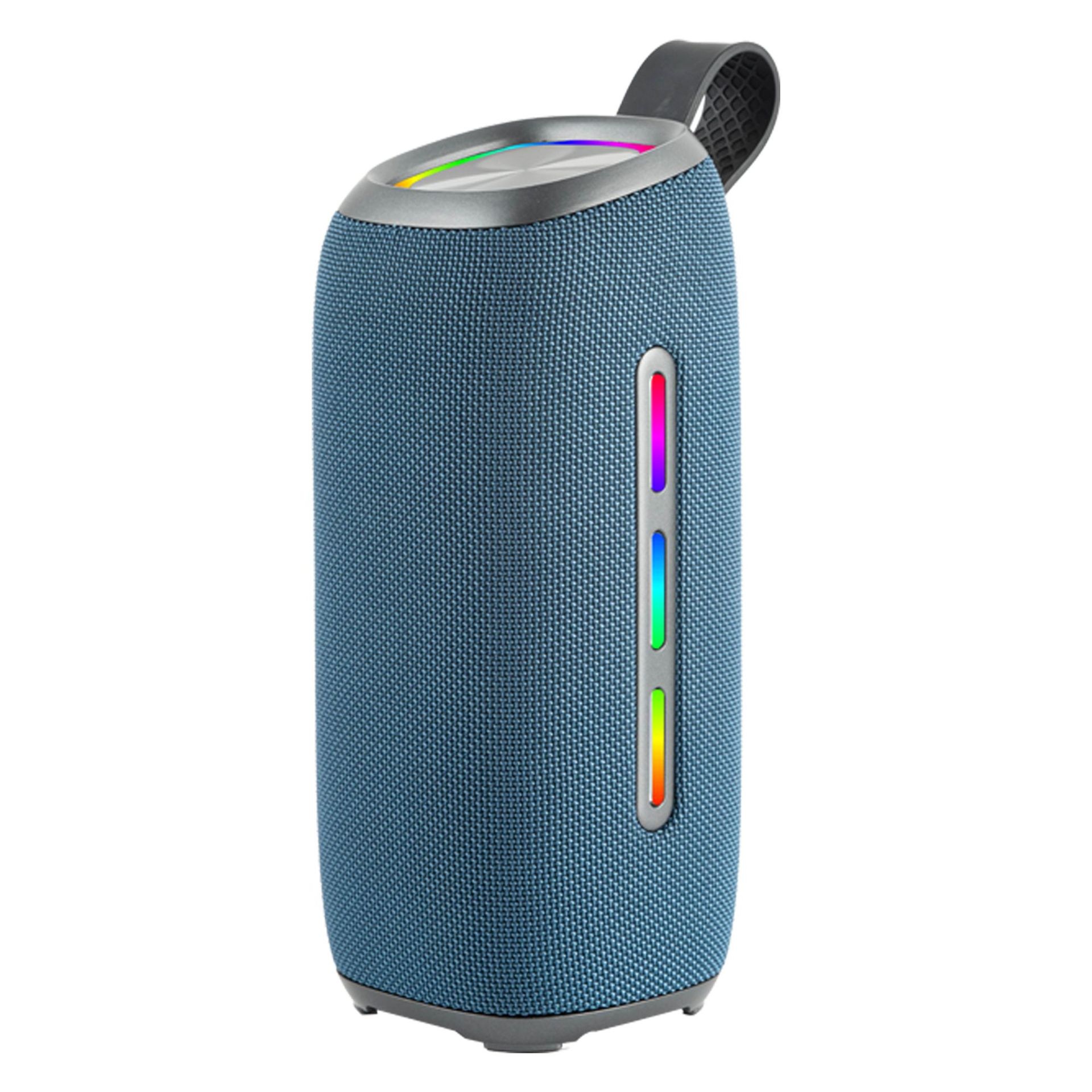 Waterproof Portable Bluetooth Speaker with Dynamic RGB Lights