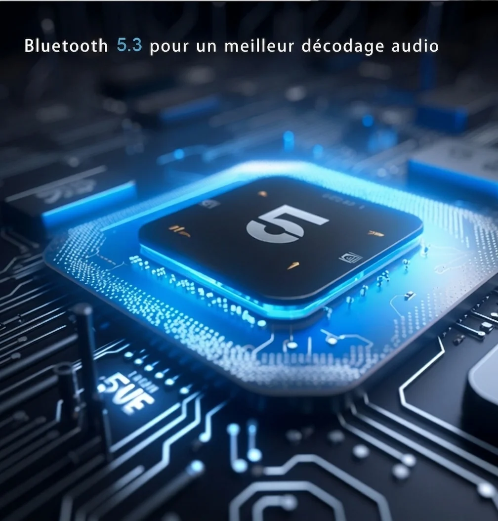Enceinte Bluetooth à ferrofluide - Son portable et immersif