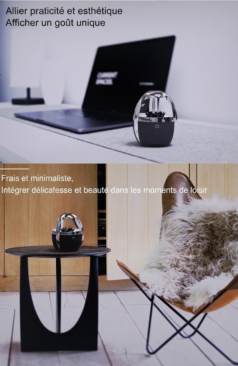 Enceinte Bluetooth à ferrofluide - Son portable et immersif