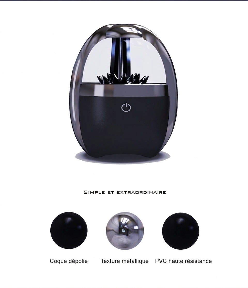 Enceinte Bluetooth à ferrofluide - Son portable et immersif