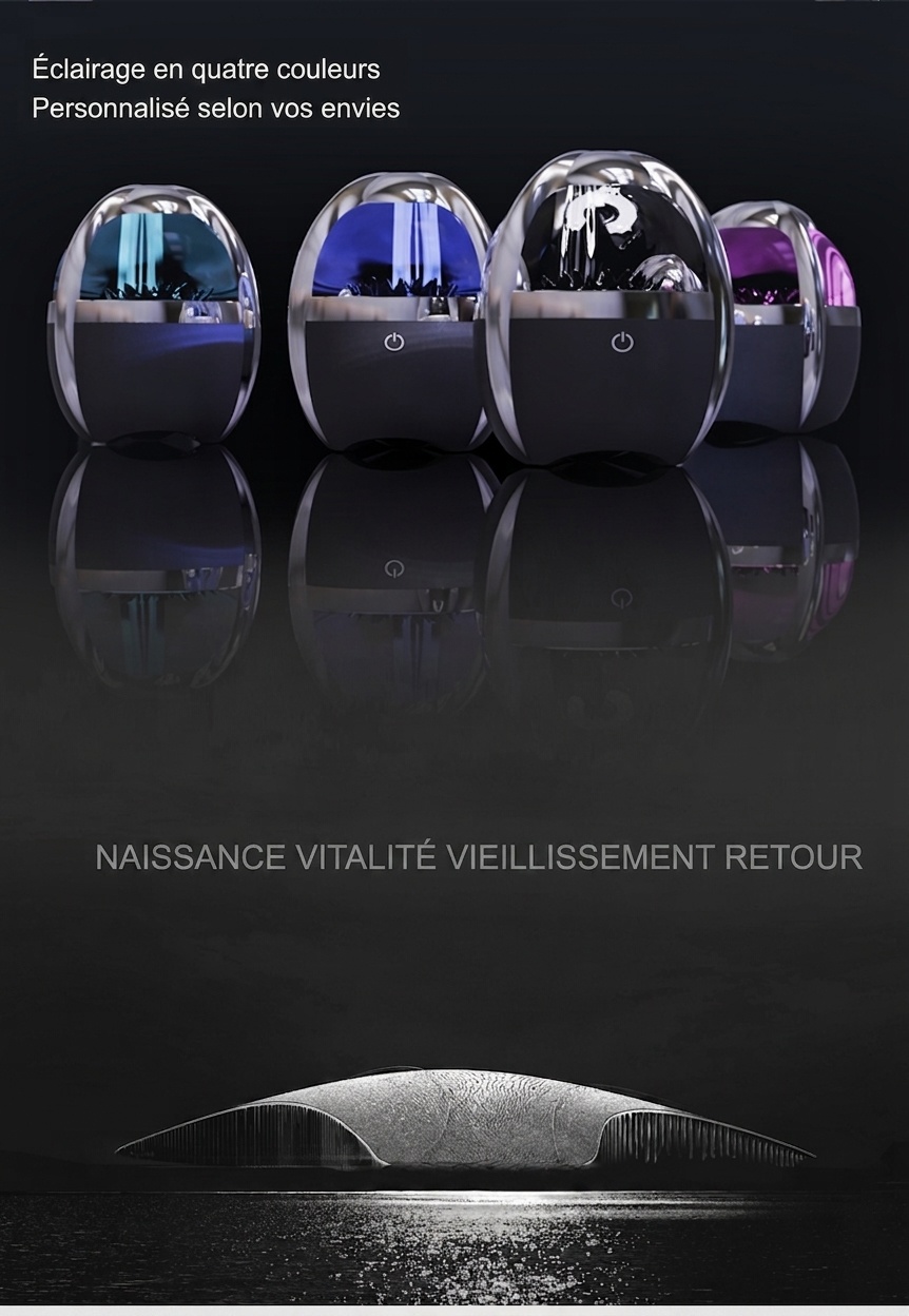 Enceinte Bluetooth à ferrofluide - Son portable et immersif