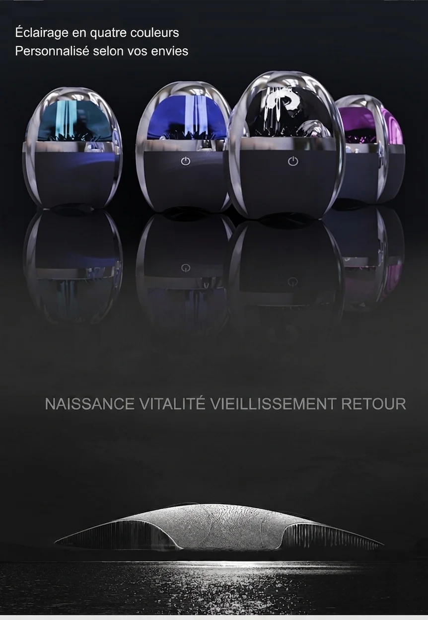 Enceinte Bluetooth à ferrofluide - Son portable et immersif