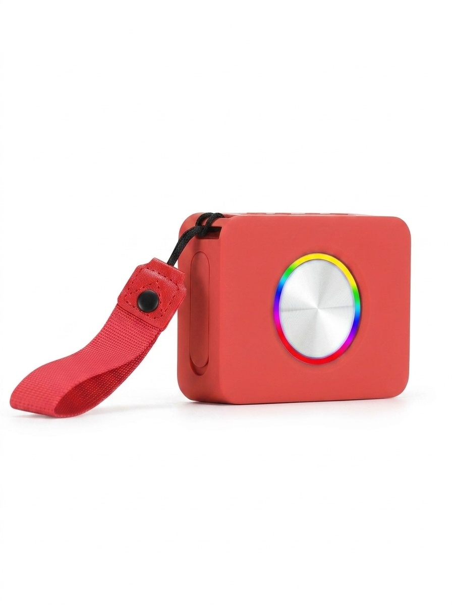 Portable Bluetooth Speaker with RGB Light & IPX5 Waterproof