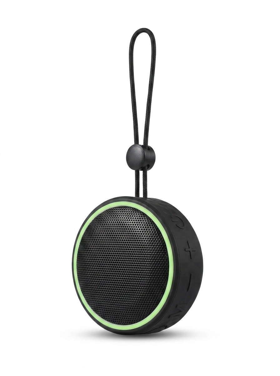 Portable Bluetooth Speaker with RGB Lights & Carry Strap (Magnetic Model)