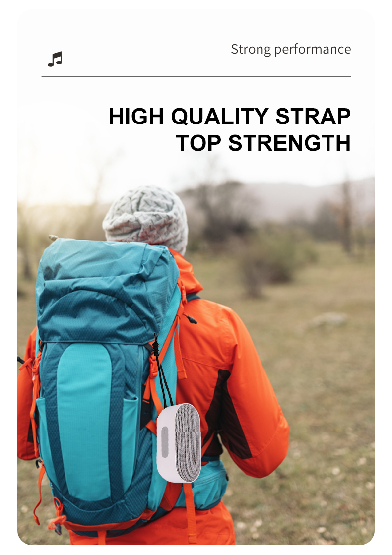 Portable Bluetooth Speaker - IPX6 Waterproof Outdoor Sound