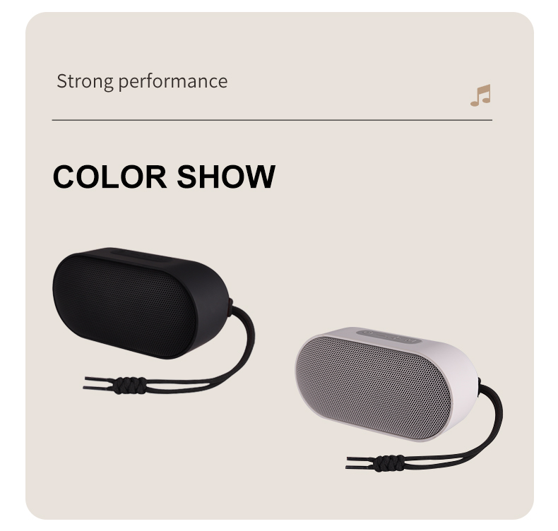 Portable Bluetooth Speaker - IPX6 Waterproof Outdoor Sound