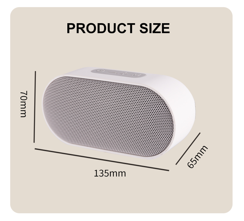 Portable Bluetooth Speaker - IPX6 Waterproof Outdoor Sound