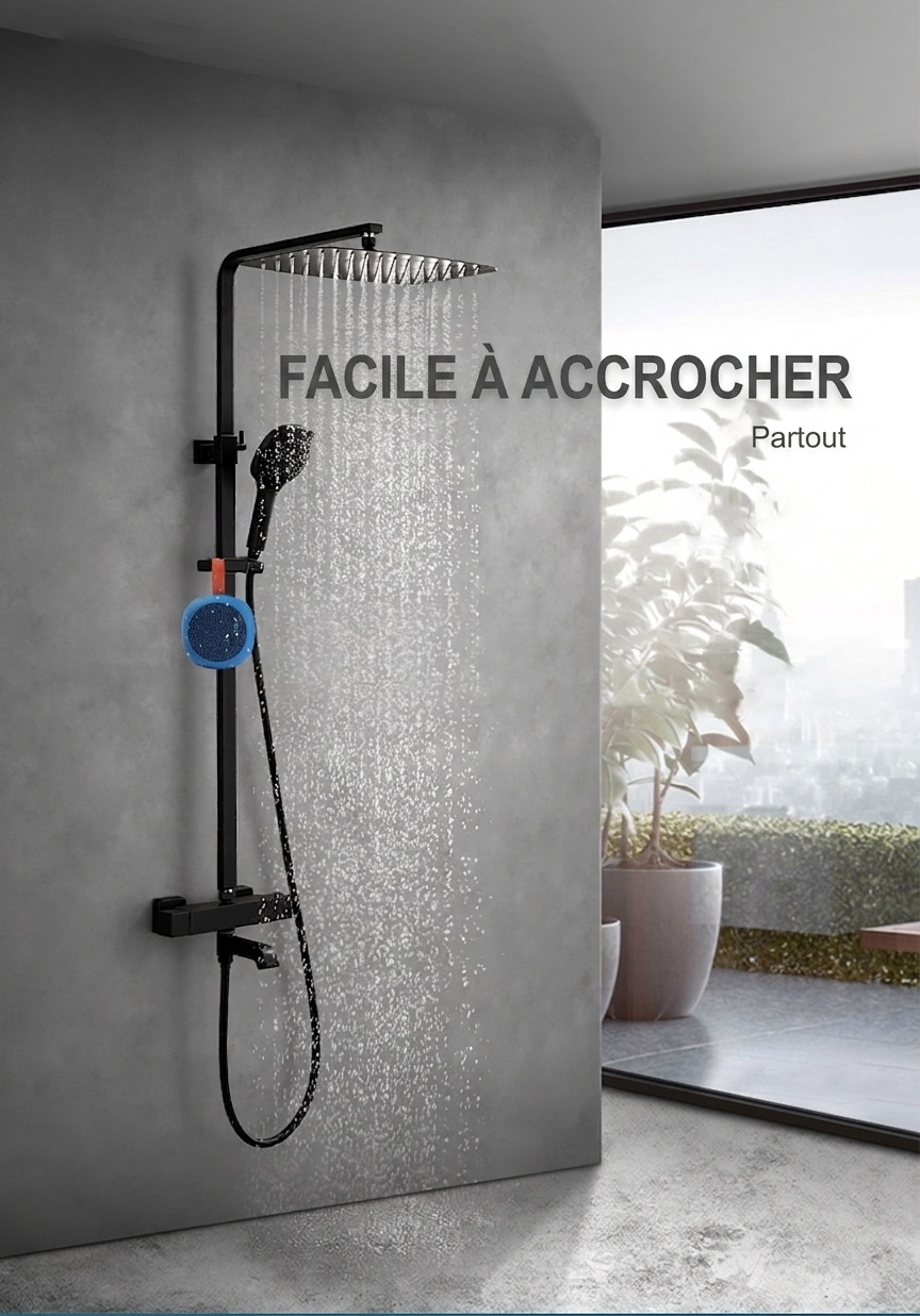 Enceinte Bluetooth portable avec bandoulière - Étanche
