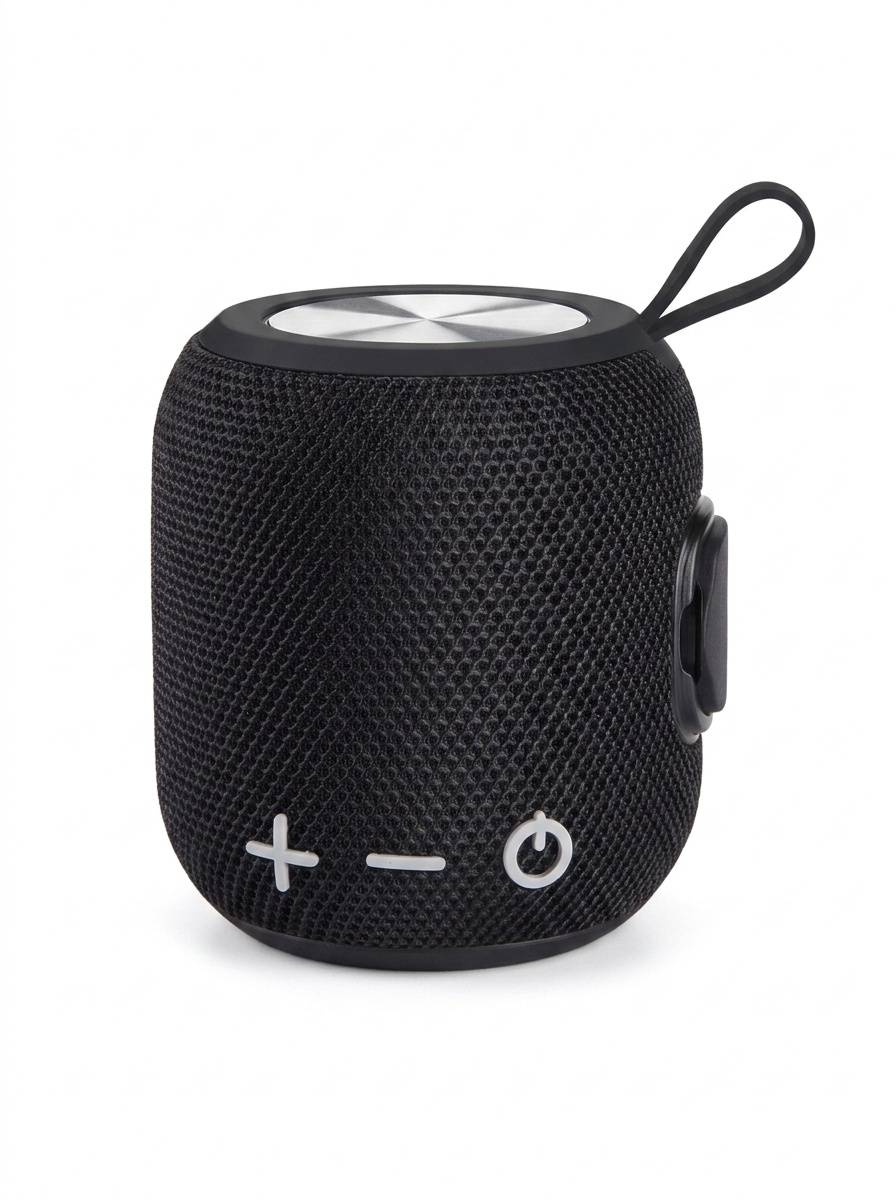 Portable Bluetooth Speaker with IPX6 Waterproof & Carry Strap