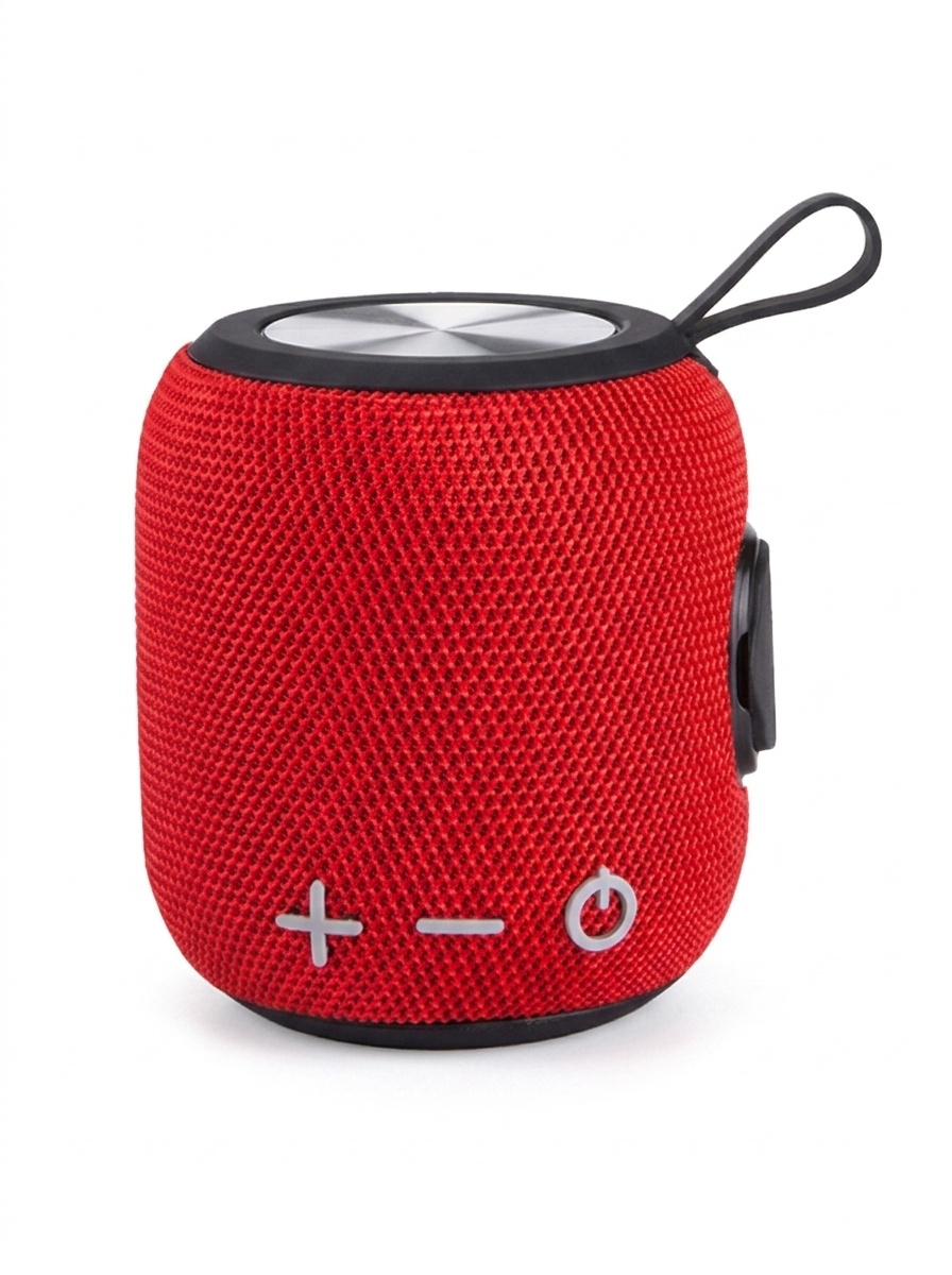 Portable Bluetooth Speaker with IPX6 Waterproof & Carry Strap