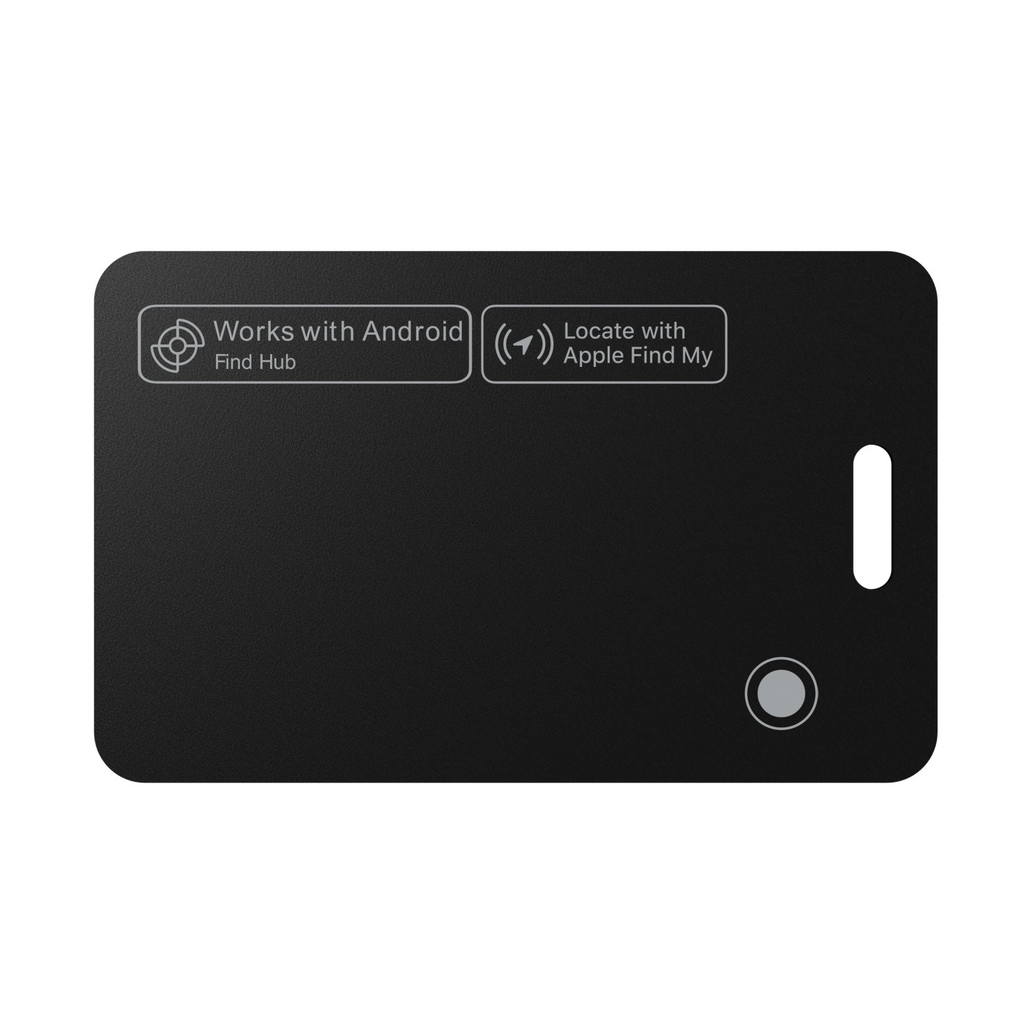 Ultra-Thin Smart Tracker Card, GPS Item Finder for Wallet, Compatible with Apple Find My & Android Find Hub, Wireless Charging, IPX7 Waterproof