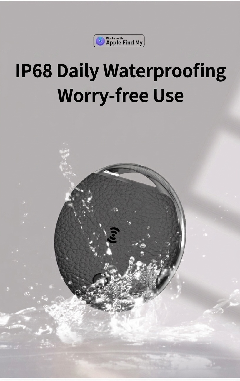 Localizador inteligente Apple Find My, dispositivo GPS global antipérdida para llaves, bolsos y mascotas, resistente al agua IP68, batería con duración de 365 días.