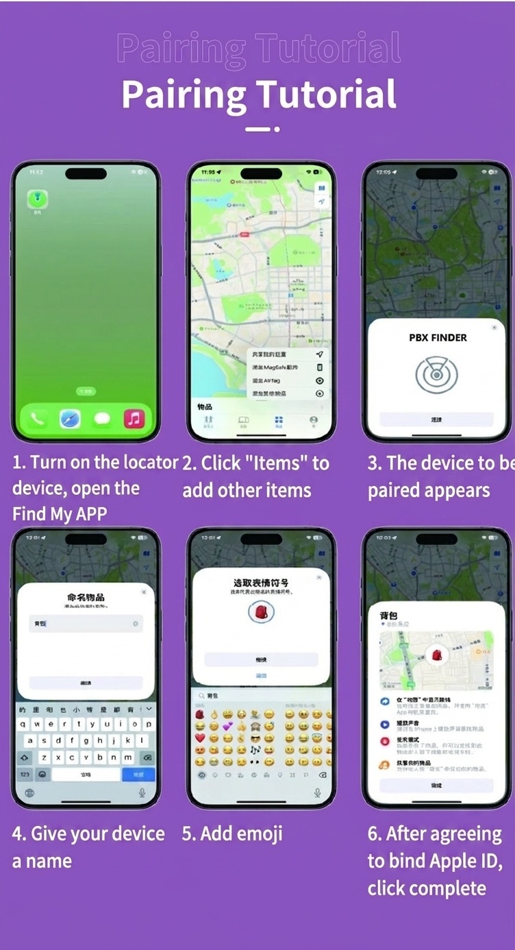 Soccer Ball Smart Tracker, Apple Find My Compatible Global GPS Locator, Anti-Lost Alert Item Finder, IP68 Waterproof, 30-Month Battery Life