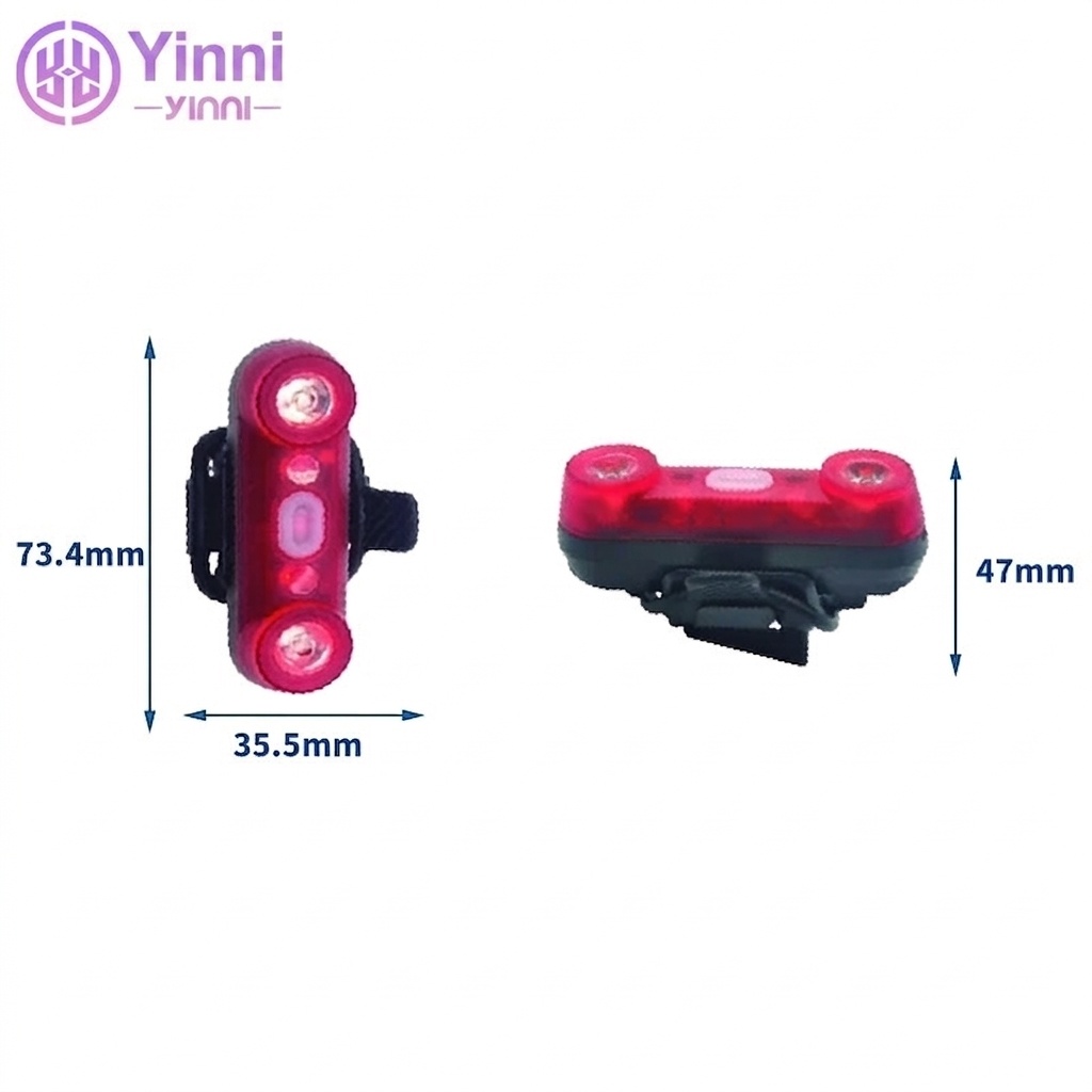 GPS Bike Tail Light with Apple Find My Integration, Anti-Theft Bicycle Tracker, 800mAh Rechargeable Battery, IPX4 Waterproof Bright LED Safety Light
