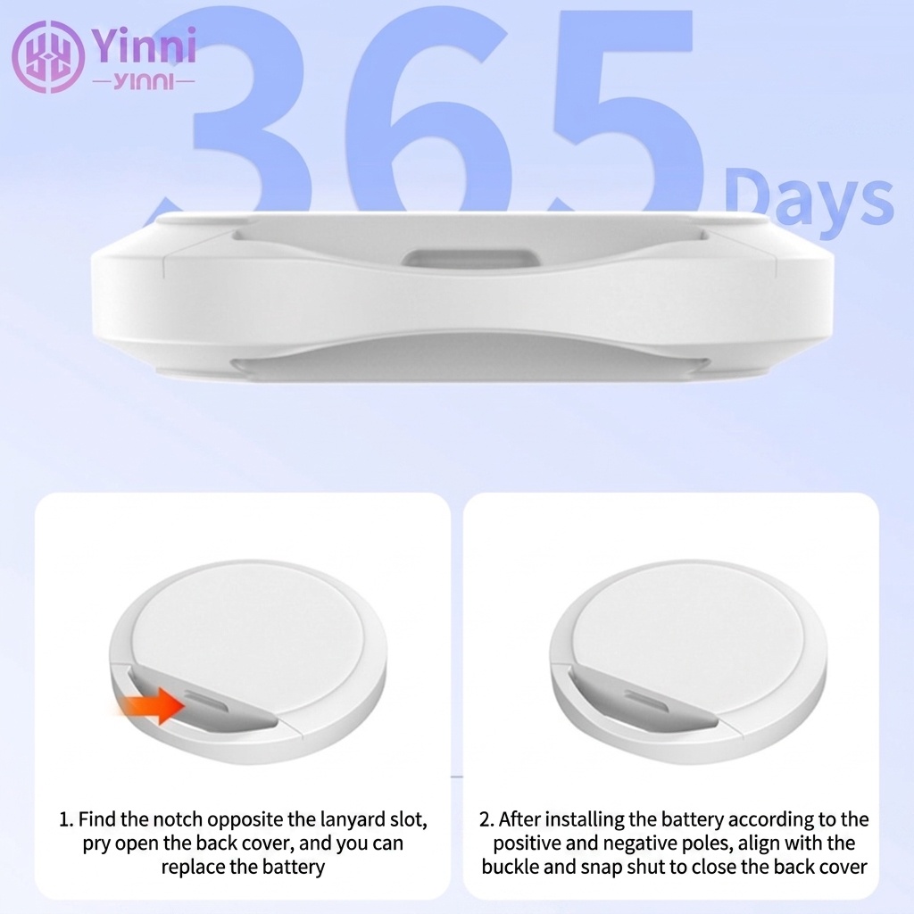 Apple Find My Compatible Smart Tracker, Global GPS Item Finder & Locator, Anti-Lost Device with Instant Alerts, 365-Day Battery Life, Compact Design