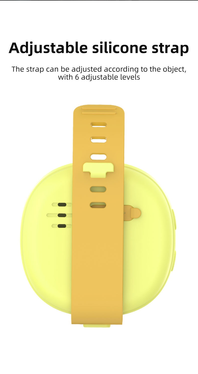 Apple Find My Compatible Smart Pet Tracker, Glowing LED Dog Collar Pendant Night Light, iOS Anti-Lost Item Locator Tag for Dogs, Cats, and Outdoor Use