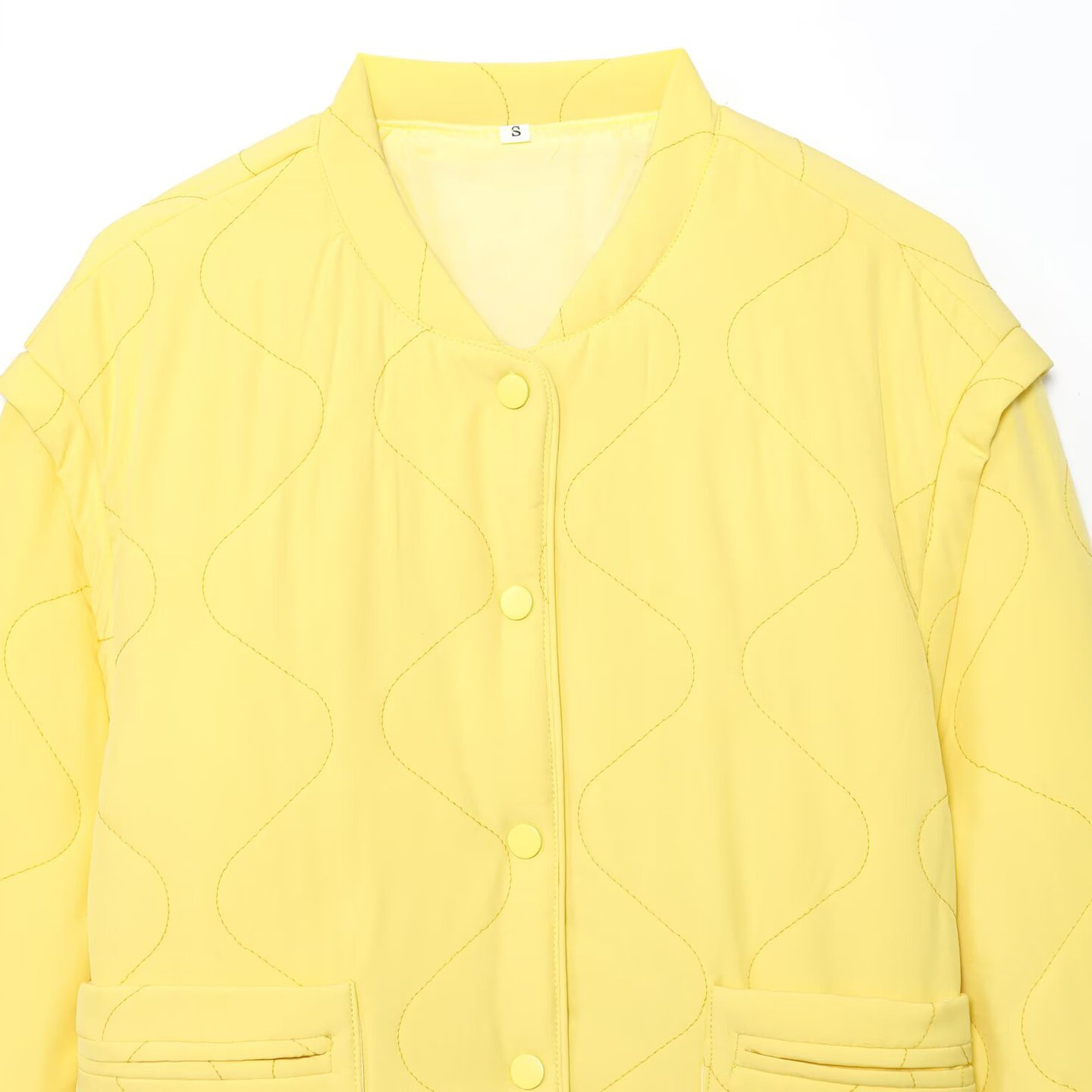 Cotton Padded Jacket - Loose Fit Classic Fashion KUN-00045