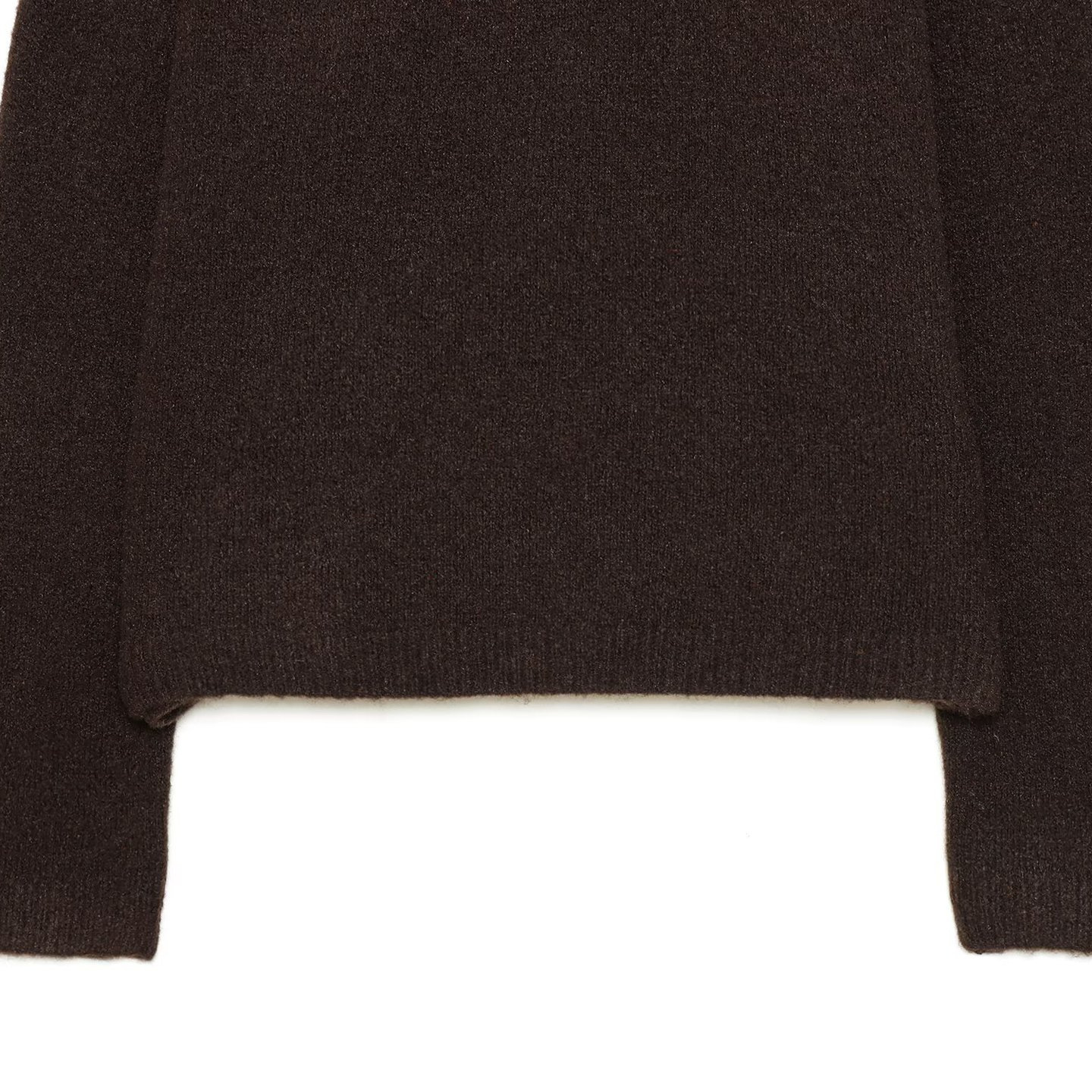 Top de punto de manga larga con escote de cuentas KUN-00010