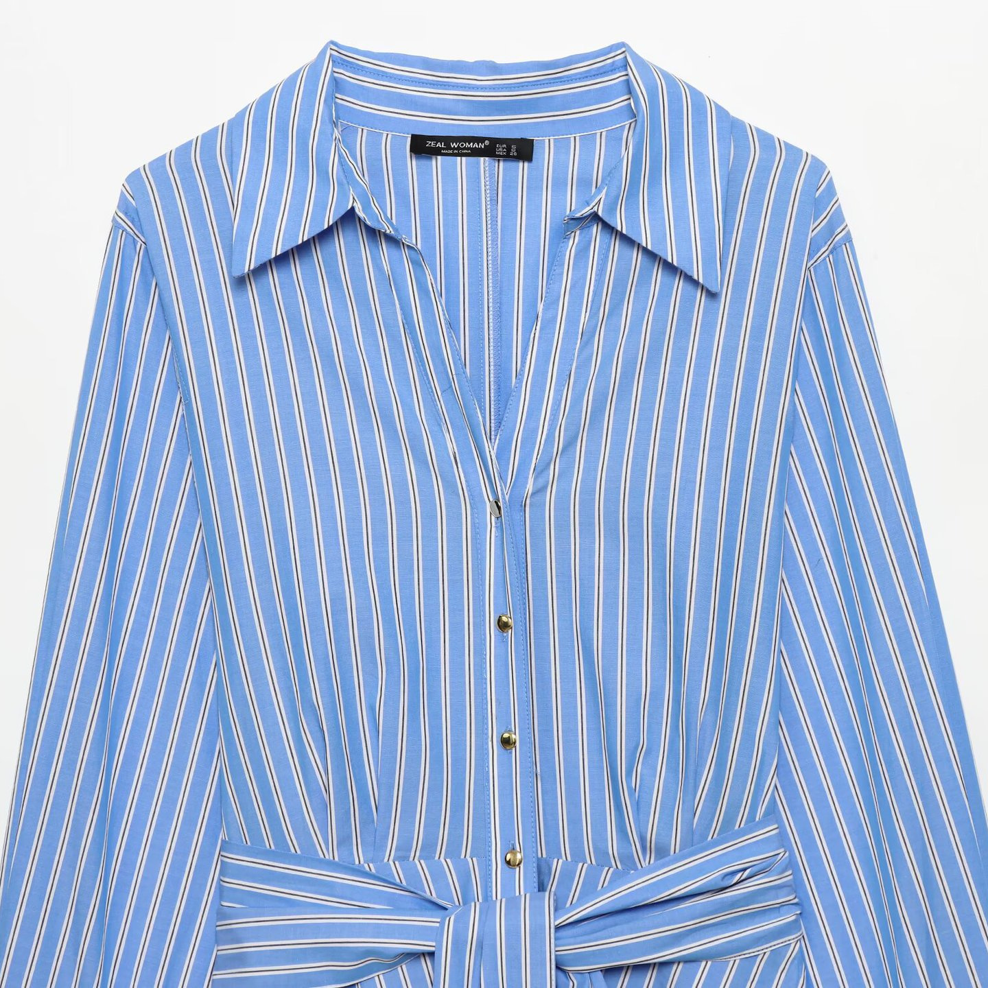 Hemdkleid, lässig-elegant, Midikleid KUN-00019