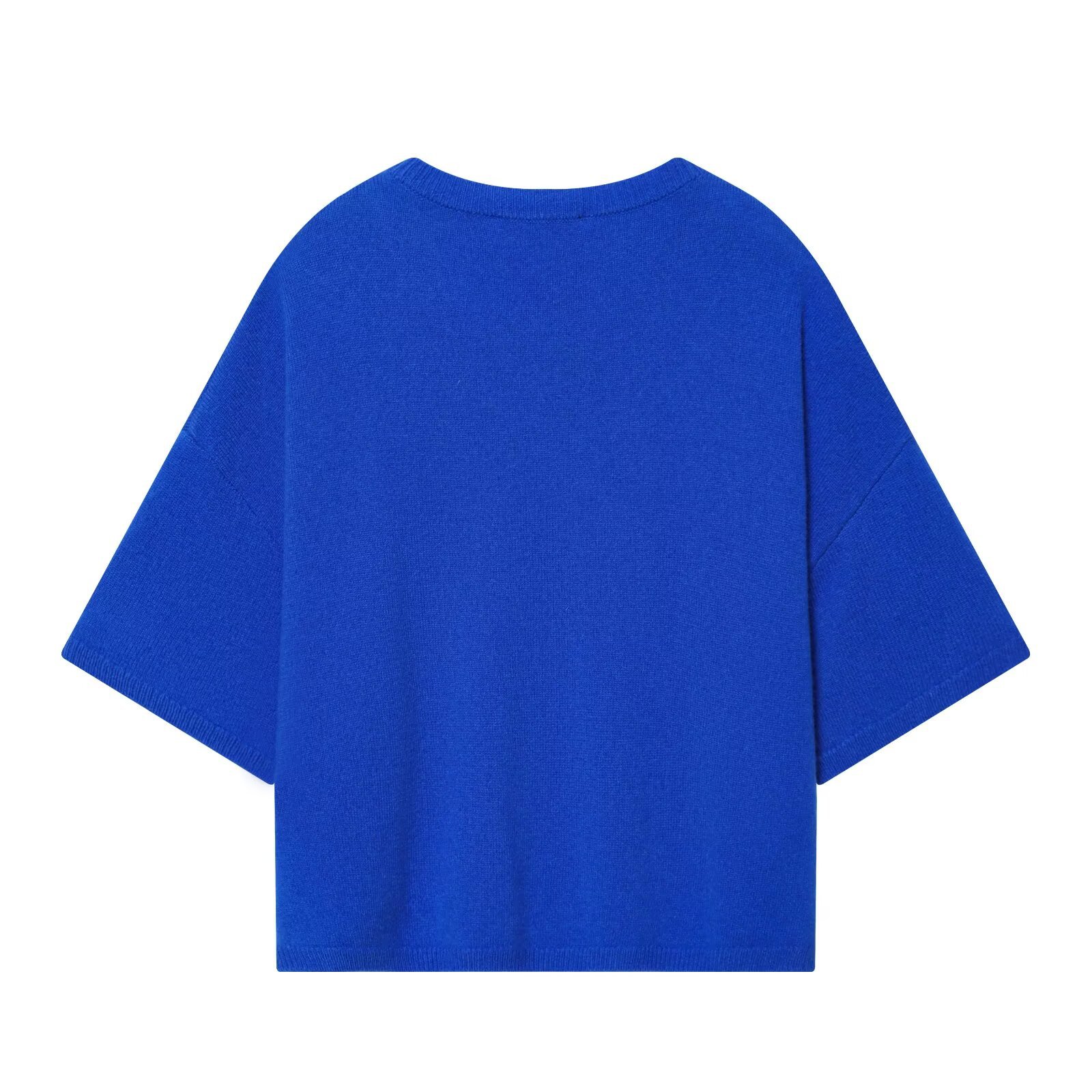 Wool Knit Sweater Wide Sleeve Crew Neck KUN-00008