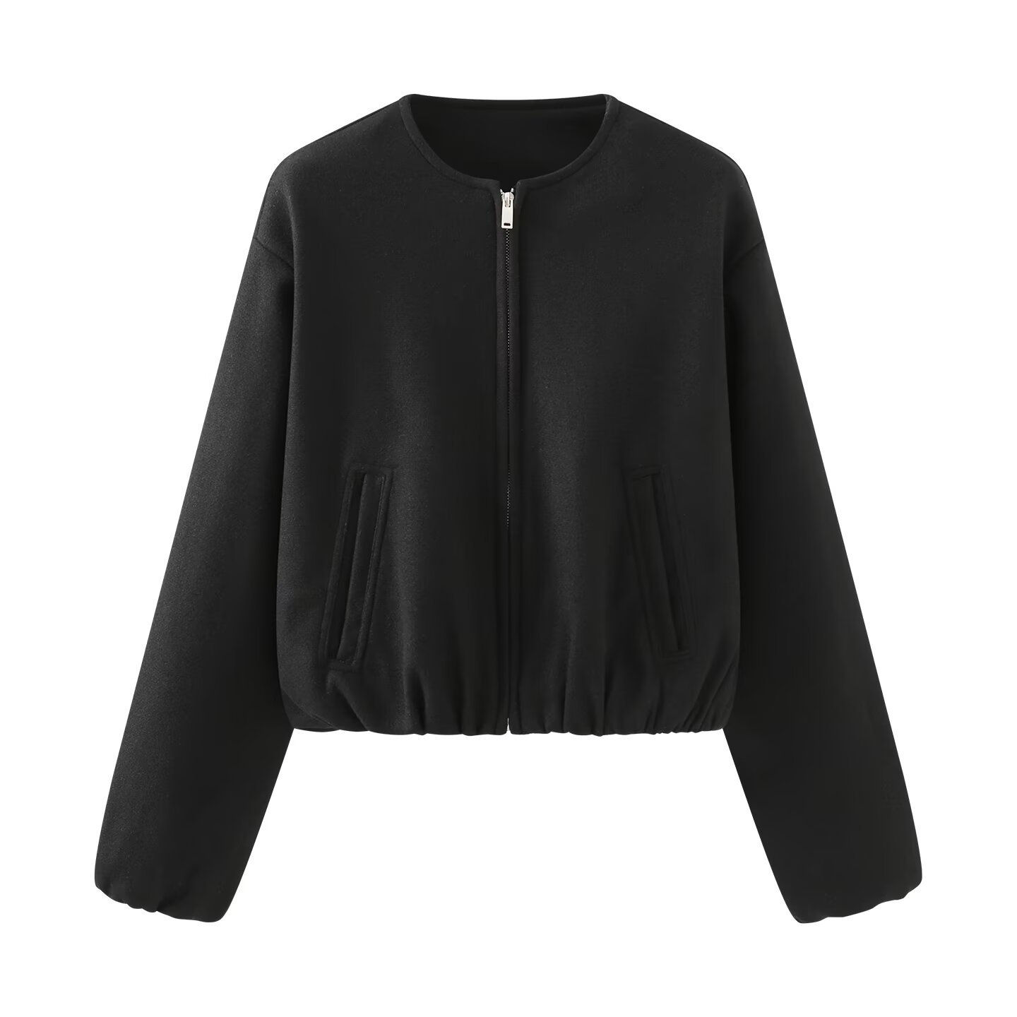 Women's Soft Bomber Jacket - Casual Chic KUN-00084