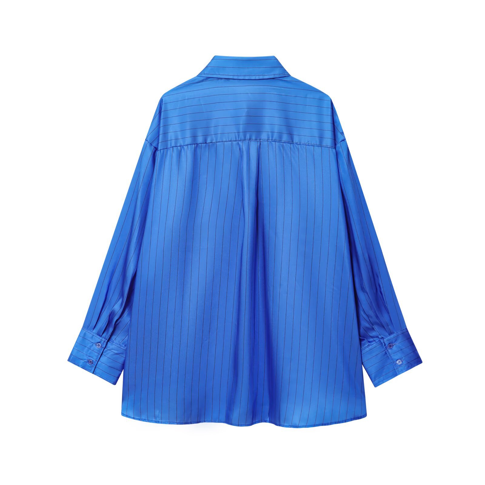 Conjunto de pijama de rayas con camisa y pantalón - Corte holgado KUN-00047