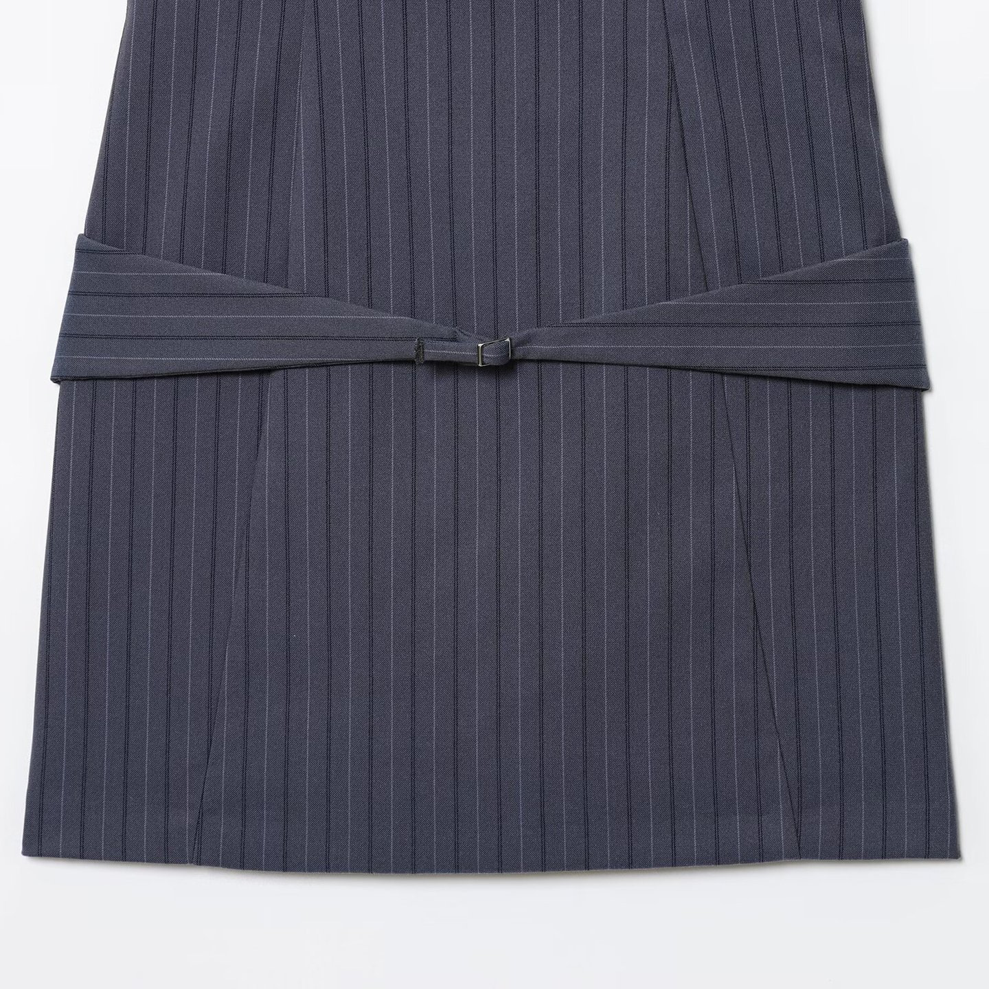 Vestido de patchwork a rayas, estilo europeo versátil, KUN-00067