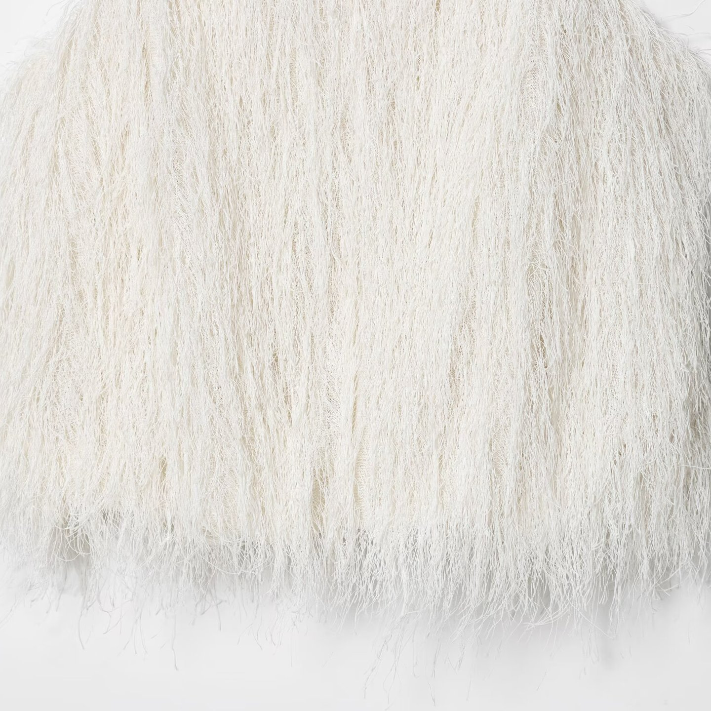 Top corto con borlas para mujer - Estilo europeo elegante KUN-00034