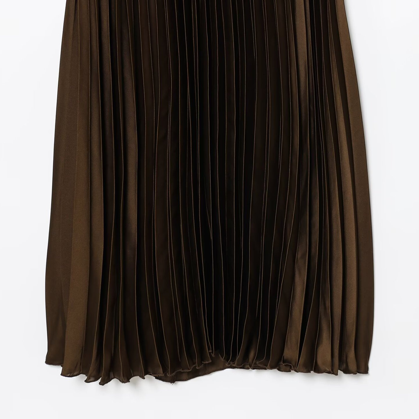 Vestido plisado midi para mujer - Estilo europeo versátil KUN-00065