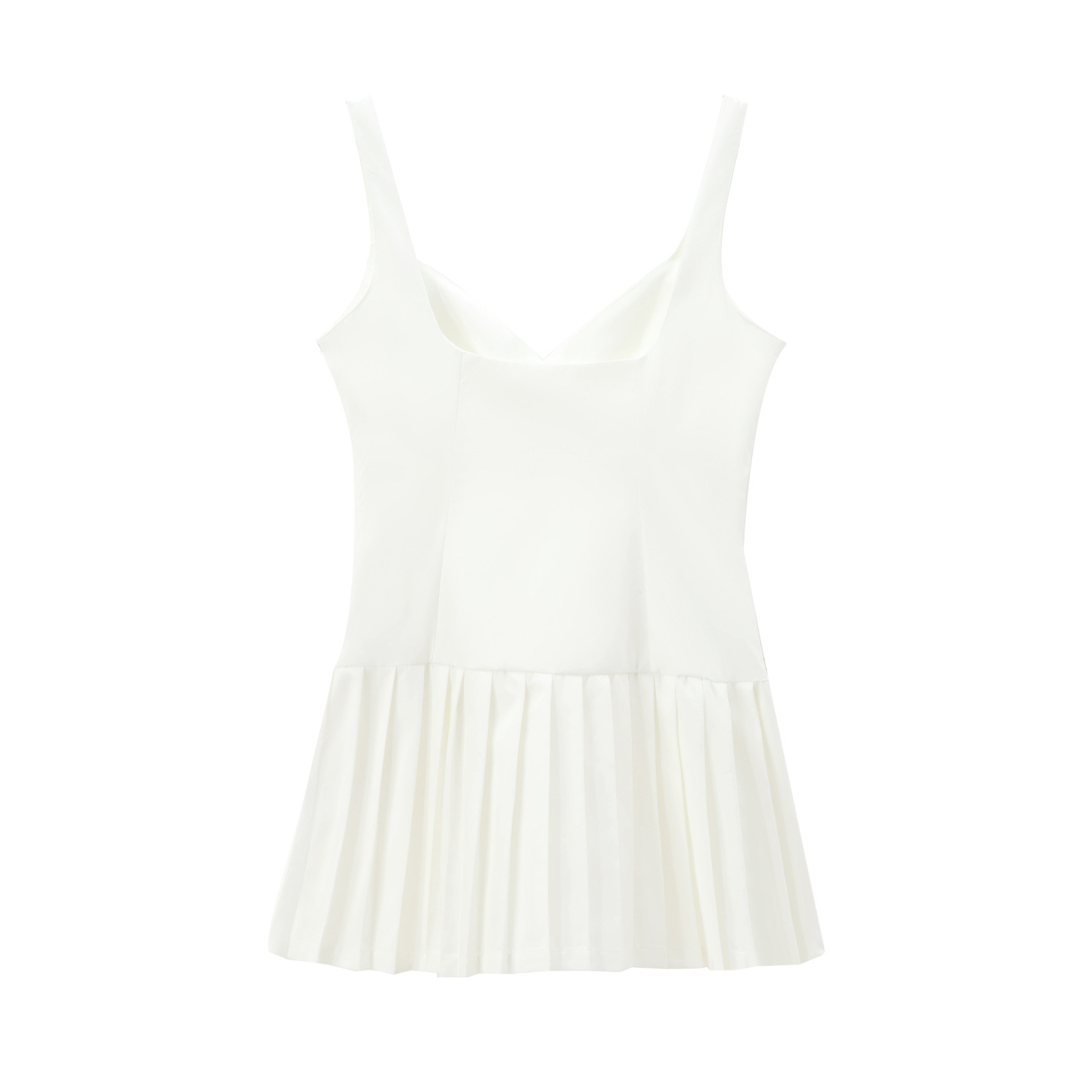 Vestido midi plisado para mujer - Elegante y versátil KUN-00066