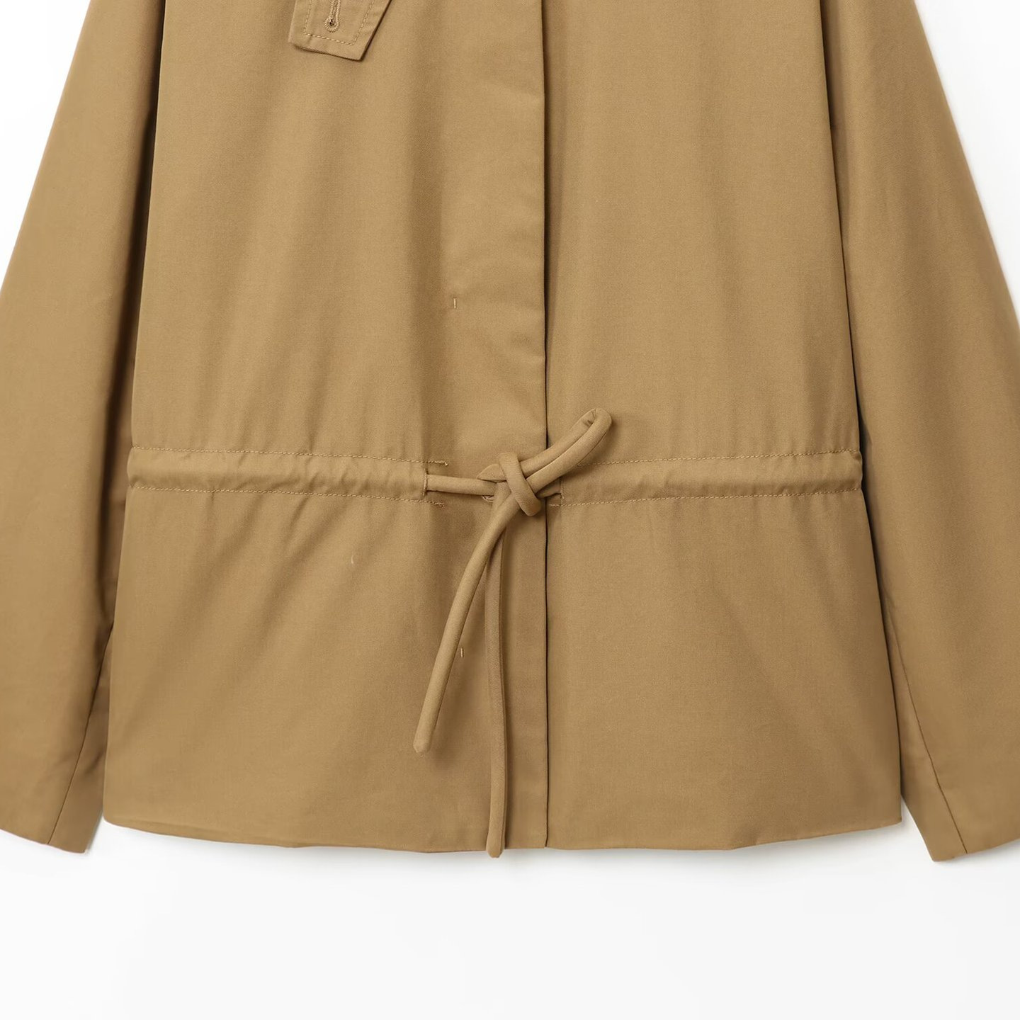 Parka corta para mujer con cintura ajustable KUN-00124